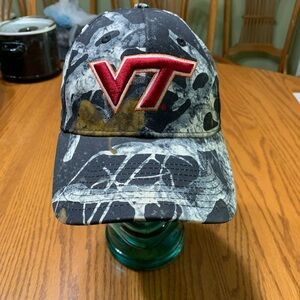 Virginia Tech Hokies ball cap.